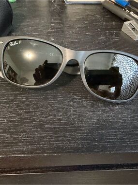 Ray-Ban Black Women's Polarized Sunglasses